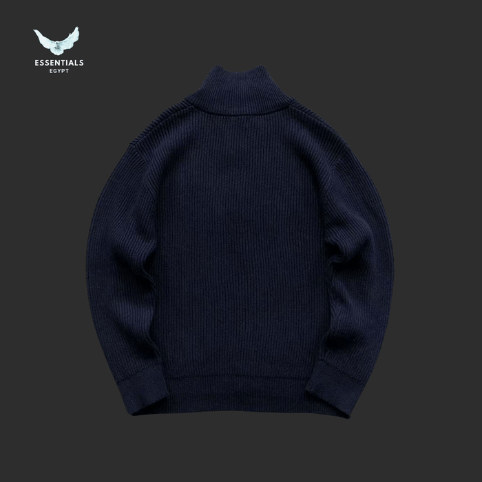 Ralph Lauren Cable Knit Sweatshirt – Cream & Grey - ESSENTIALS EGYPT