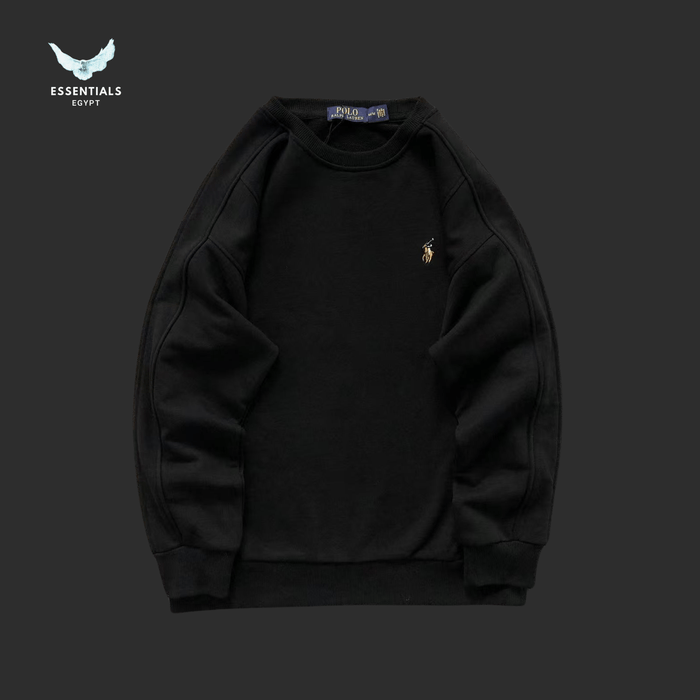 Ralph Lauren Essential Crewneck – Black & White - ESSENTIALS EGYPT