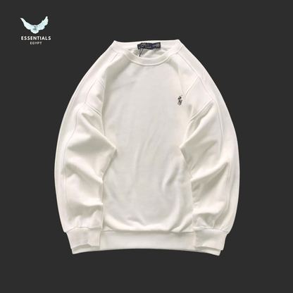 Ralph Lauren Essential Crewneck – Black & White - ESSENTIALS EGYPT