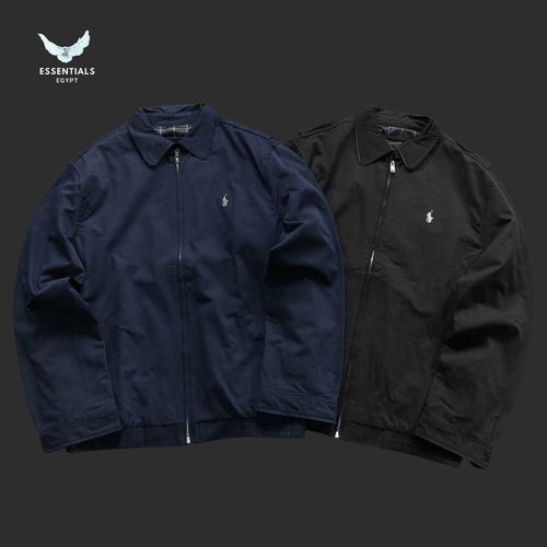 Ralph Lauren Harrington Jacket – All Black - ESSENTIALS EGYPT