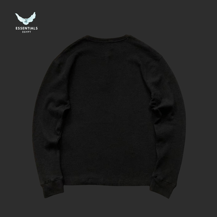 Ralph Lauren Henley Long Sleeve – Three - Button Cotton - ESSENTIALS EGYPT