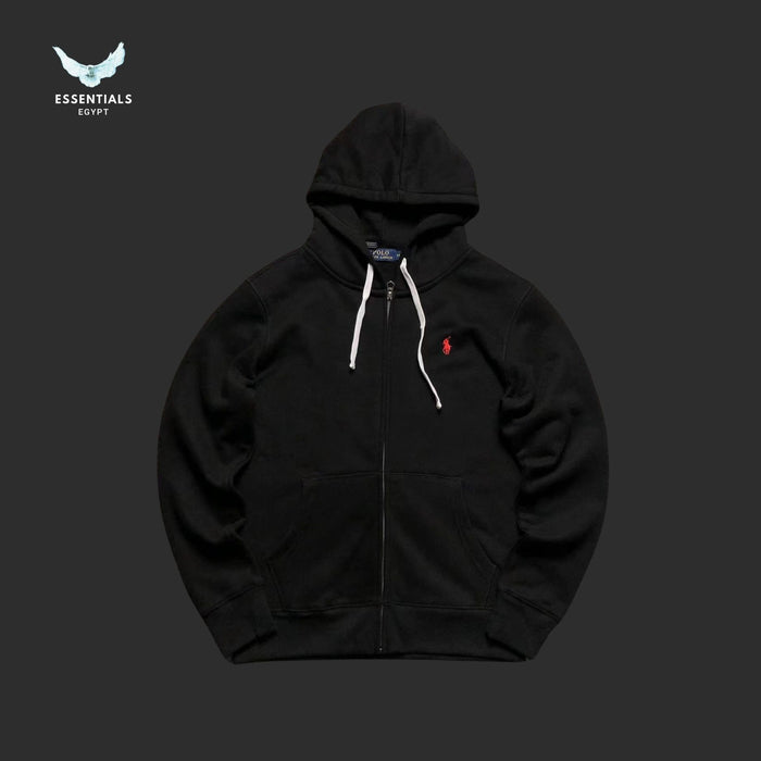 Ralph Lauren Hoodie – Light Grey Classic Edition - ESSENTIALS EGYPT
