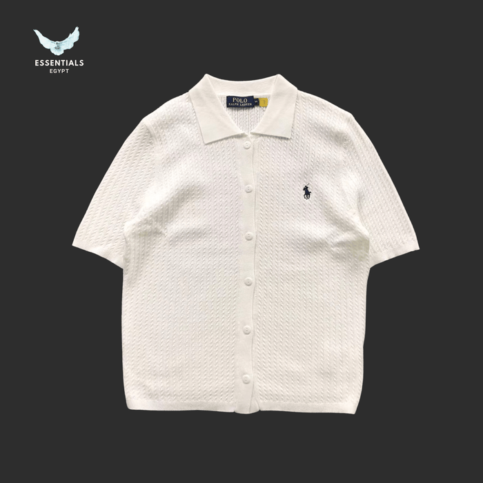 Ralph Lauren Knit Polo Tee – Women’s Fit - ESSENTIALS EGYPT