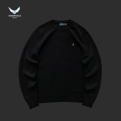 Ralph Lauren Knit Sweater – Minimal Logo - ESSENTIALS EGYPT