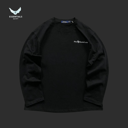 Ralph Lauren Long Sleeve Polo Shirt – Signature Logo - ESSENTIALS EGYPT