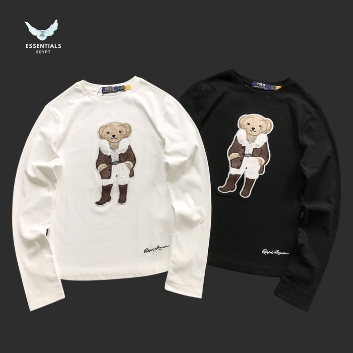 Ralph Lauren Polo Bear Sweatshirt – Crewneck Cotton - ESSENTIALS EGYPT