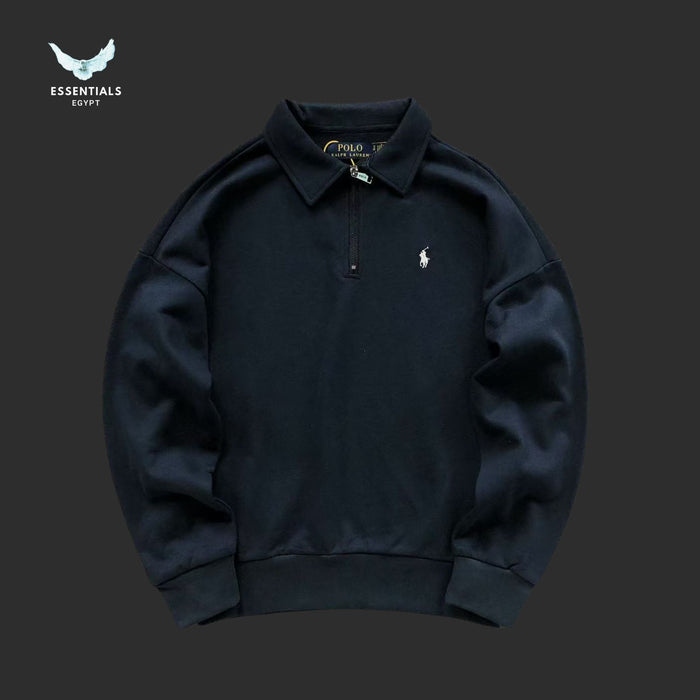 Ralph Lauren Quarter - Zip Sweatshirt – Pony Logo - ESSENTIALS EGYPT