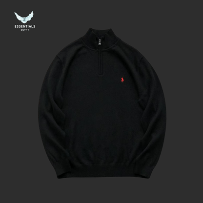 Ralph Lauren Sweatshirt – Quarter - Zip Essentials - ESSENTIALS EGYPT