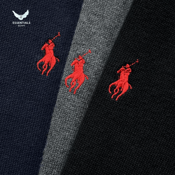 Ralph Lauren Sweatshirt – Quarter - Zip Essentials - ESSENTIALS EGYPT