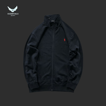Ralph Lauren Sweatshirt – Zip - Up Track Logo - ESSENTIALS EGYPT