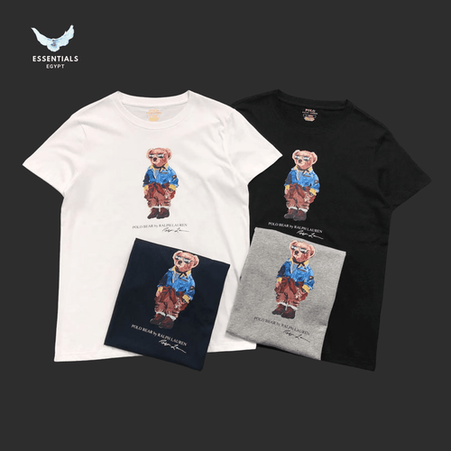 Ralph Lauren T-Shirt – Bear in Denim Jacket - ESSENTIALS EGYPT
