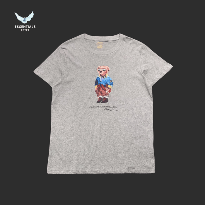 Ralph Lauren T-Shirt – Bear in Denim Jacket - ESSENTIALS EGYPT