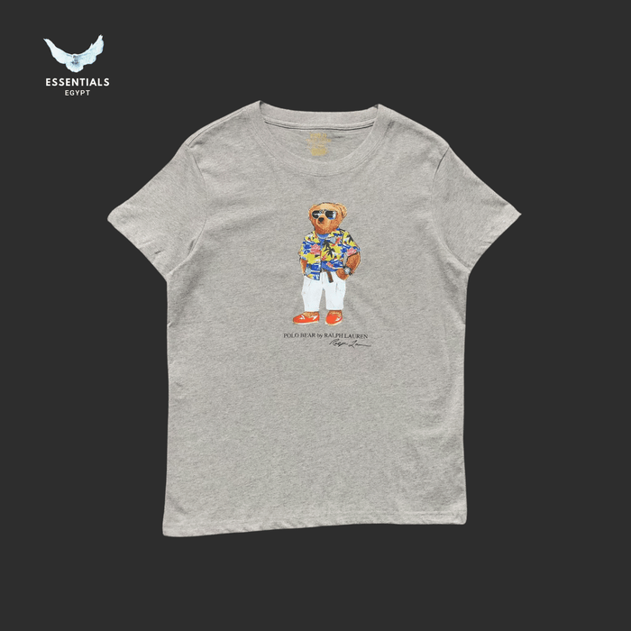 Ralph Lauren T-Shirt – Bear in Floral Shirt - ESSENTIALS EGYPT