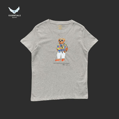 Ralph Lauren T-Shirt – Bear in Floral Shirt - ESSENTIALS EGYPT