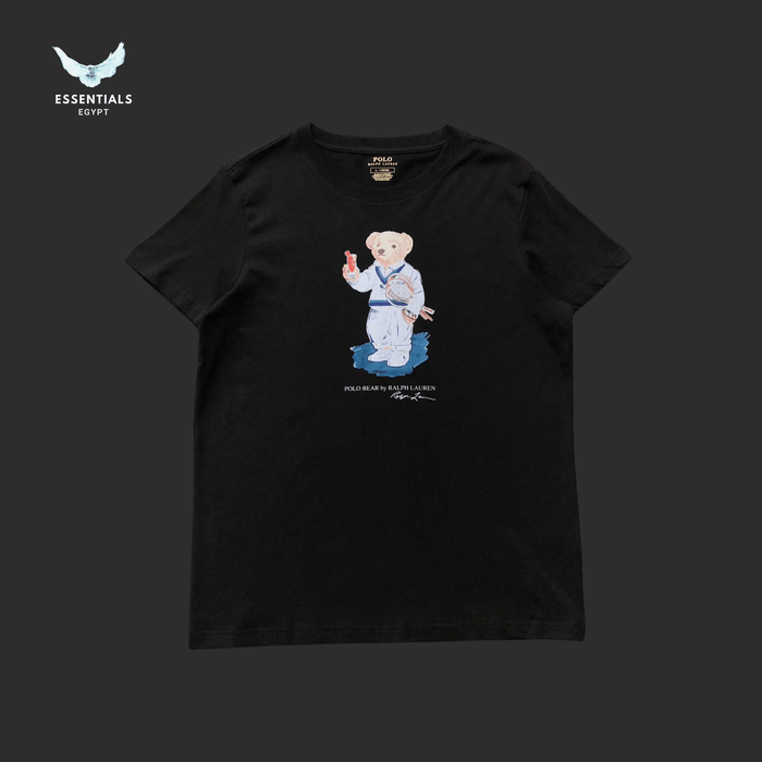 Ralph Lauren T-Shirt – Bear in White Gi - ESSENTIALS EGYPT