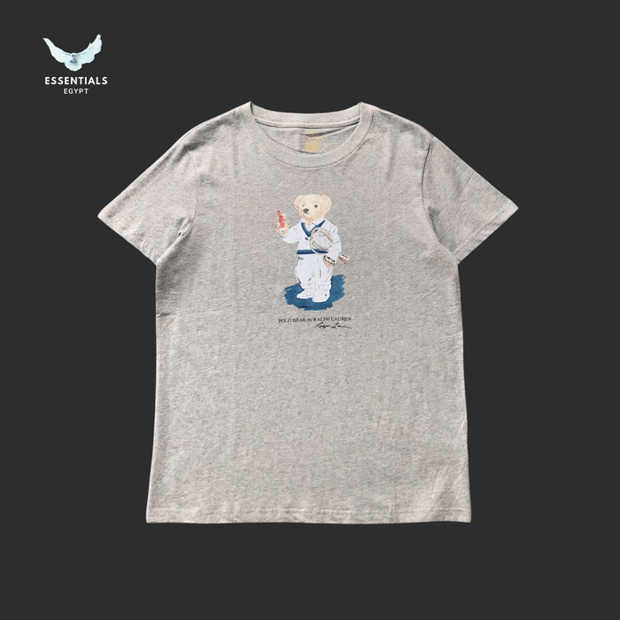 Ralph Lauren T-Shirt – Bear in White Gi - ESSENTIALS EGYPT