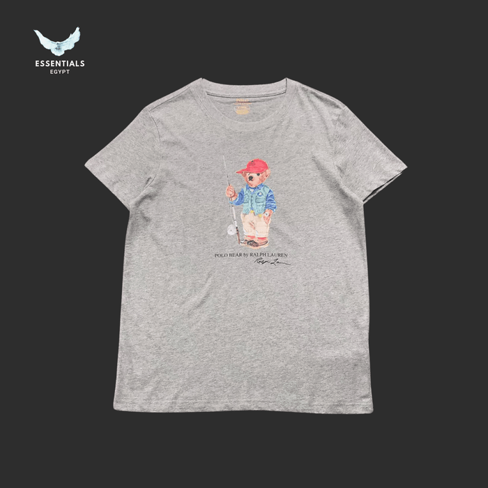 Ralph Lauren T-Shirt – Bear in White Sweater - ESSENTIALS EGYPT