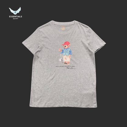 Ralph Lauren T-Shirt – Bear in White Sweater - ESSENTIALS EGYPT