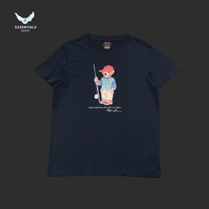 Ralph Lauren T-Shirt – Bear in White Sweater - ESSENTIALS EGYPT
