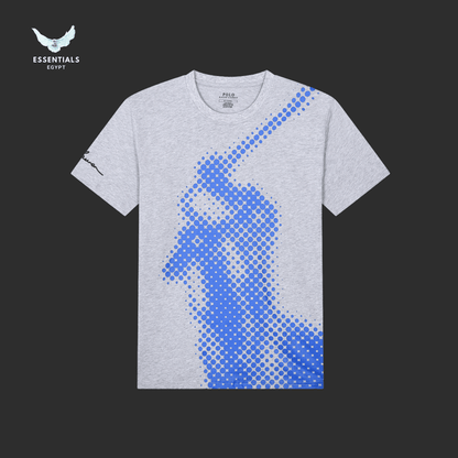 Ralph Lauren T-Shirt – Diagonal Block Print - ESSENTIALS EGYPT