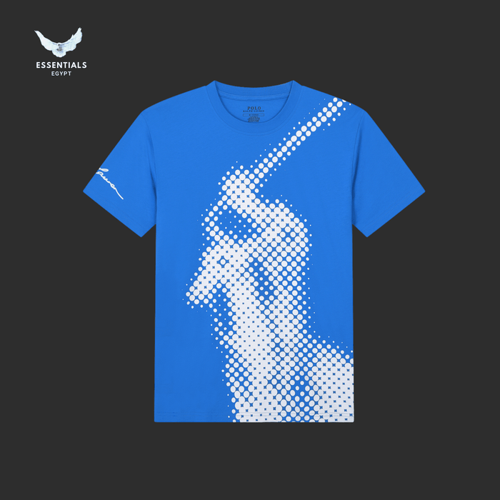 Ralph Lauren T-Shirt – Diagonal Block Print - ESSENTIALS EGYPT