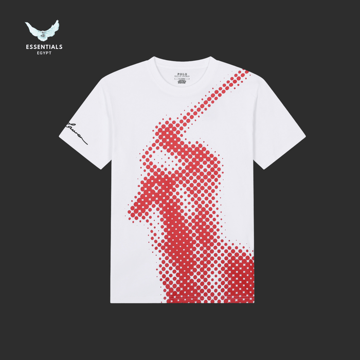 Ralph Lauren T-Shirt – Diagonal Block Print - ESSENTIALS EGYPT