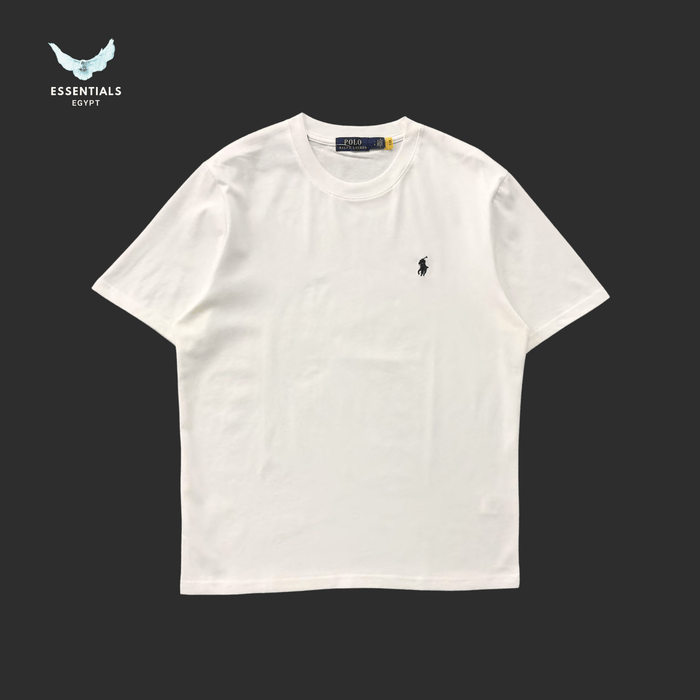 Ralph Lauren T-Shirt – Minimal Pony Logo - ESSENTIALS EGYPT