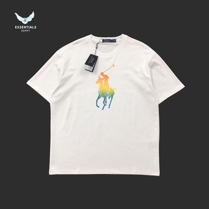 Ralph Lauren T-Shirt – Oversized Neon Polo Logo - ESSENTIALS EGYPT