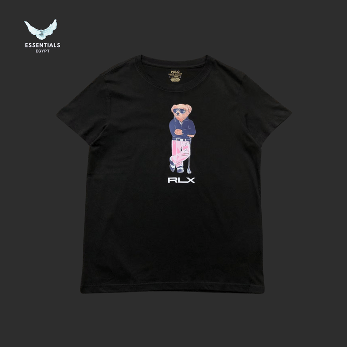 Ralph Lauren T-Shirt – RLX Bear with Pink Pants - ESSENTIALS EGYPT