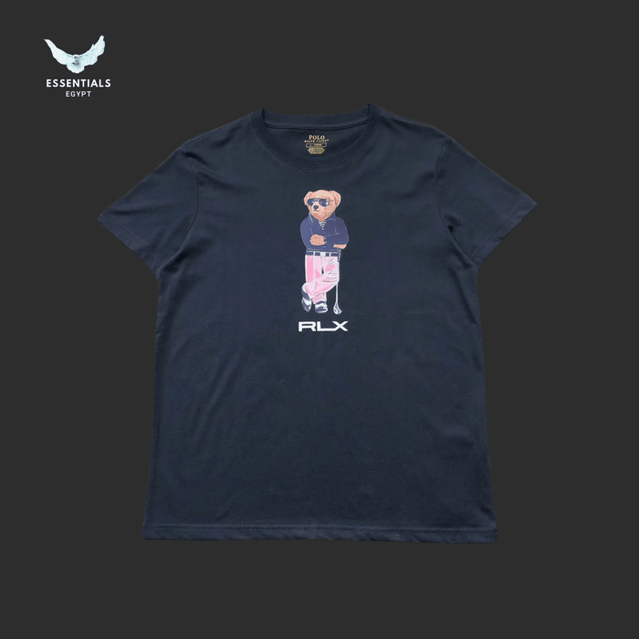 Ralph Lauren T-Shirt – RLX Bear with Pink Pants - ESSENTIALS EGYPT
