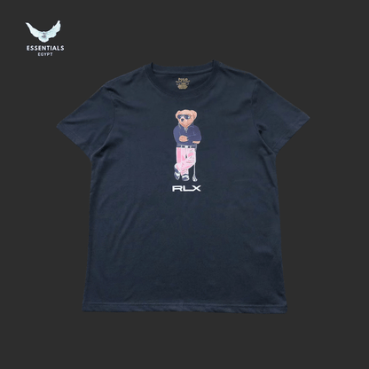 Ralph Lauren T-Shirt – RLX Bear with Pink Pants - ESSENTIALS EGYPT