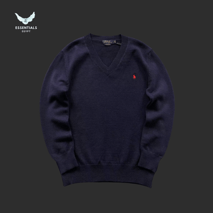 Ralph Lauren V - Neck Sweater – Classic Wool Blend - ESSENTIALS EGYPT