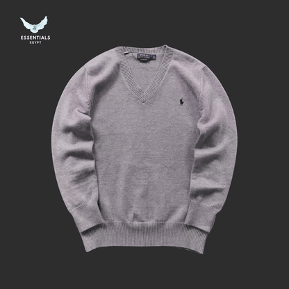 Ralph Lauren V - Neck Sweater – Classic Wool Blend - ESSENTIALS EGYPT