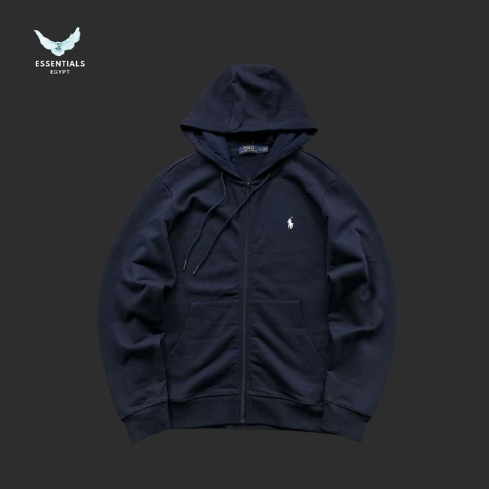 Ralph Lauren Zip Hoodie – Essential Logo - ESSENTIALS EGYPT