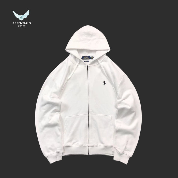 Ralph Lauren Zip Hoodie – Multi - Color Drop - ESSENTIALS EGYPT