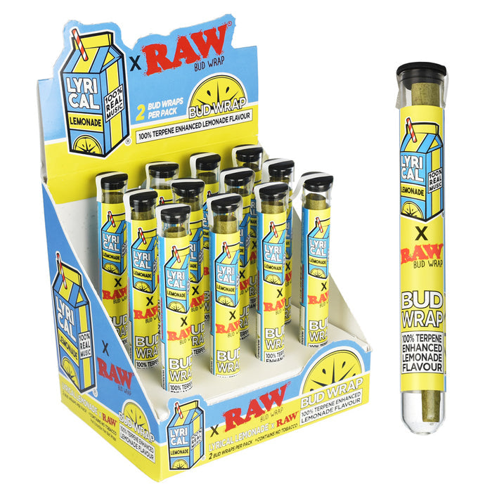 Lyrical Lemonade X RAW Bud Wrap Display Box