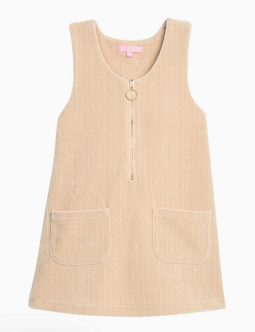 Retro Jumper - Stone Herringbone Corduroy