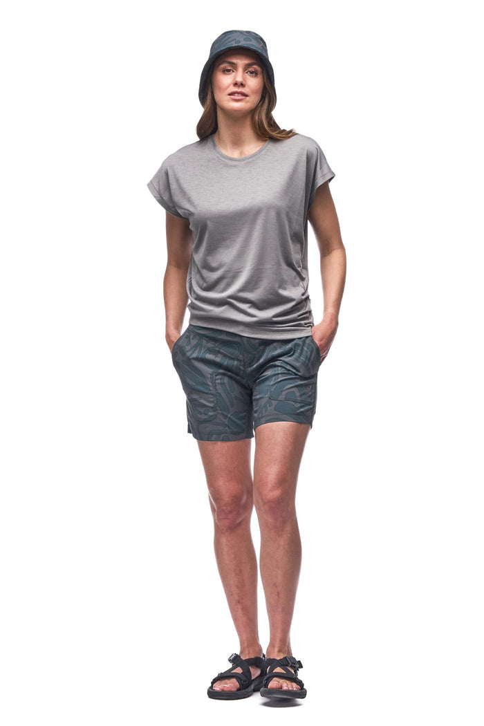 Sahra 6" Woven Stretch Short