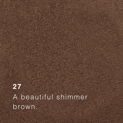 Saint Minerals -  Pressed Eyeshadow - metallic brun - 27