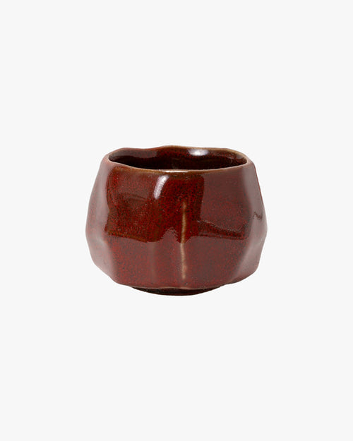 Sake Cup, Ichiyama, Aka Kabe