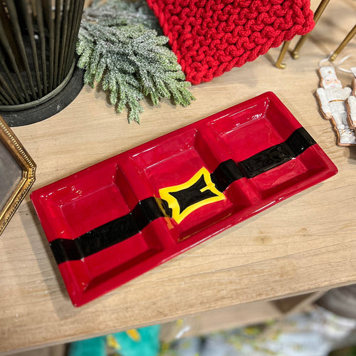 Santa Belt Dish
