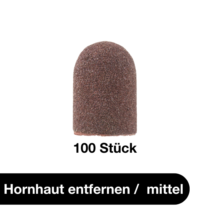 SCHLEIFKAPPEN MITTEL 120 GRIT - 100 Stück