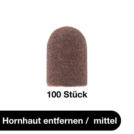 SCHLEIFKAPPEN MITTEL 120 GRIT - 100 Stück