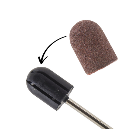 SCHLEIFKAPPEN MITTEL 120 GRIT - 100 Stück