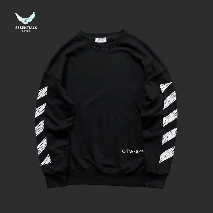 Off - White Scribble Arrows Sweatshirt - ESSENTIALS EGYPT