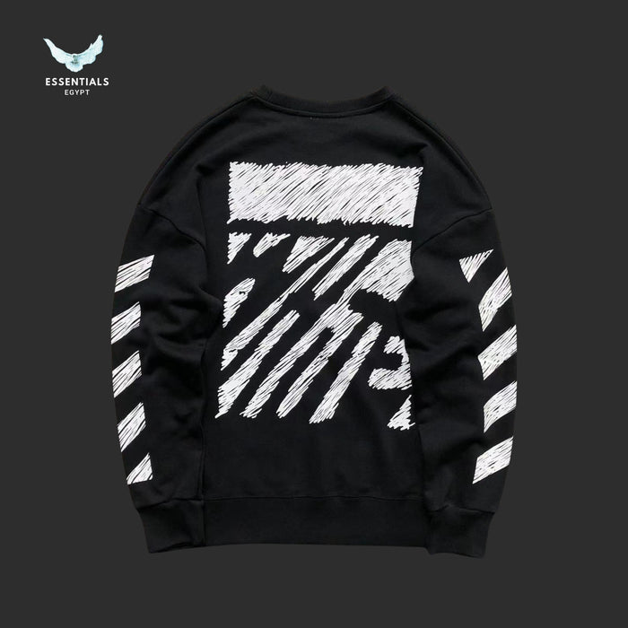 Off - White Scribble Arrows Sweatshirt - ESSENTIALS EGYPT