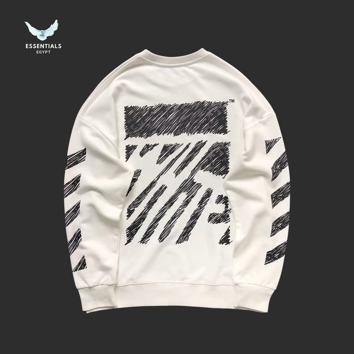 Off - White Scribble Arrows Sweatshirt - ESSENTIALS EGYPT
