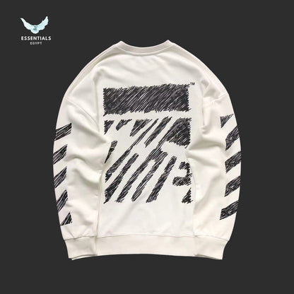 Off - White Scribble Arrows Sweatshirt - ESSENTIALS EGYPT