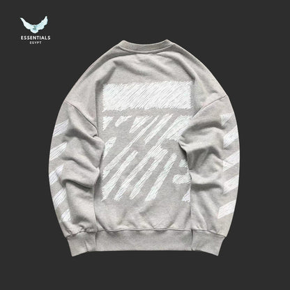 Off - White Scribble Arrows Sweatshirt - ESSENTIALS EGYPT
