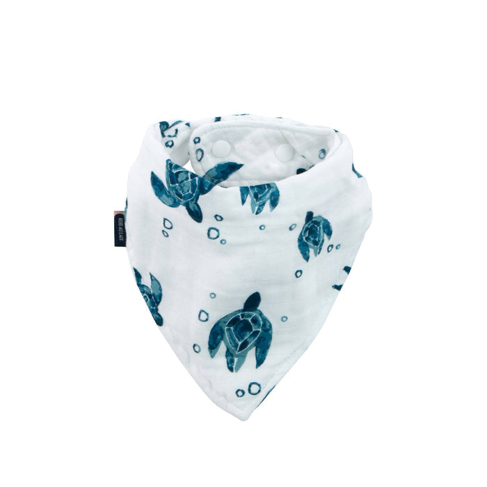 Sea Turtle Oh-So-Soft Muslin Bandana Bib